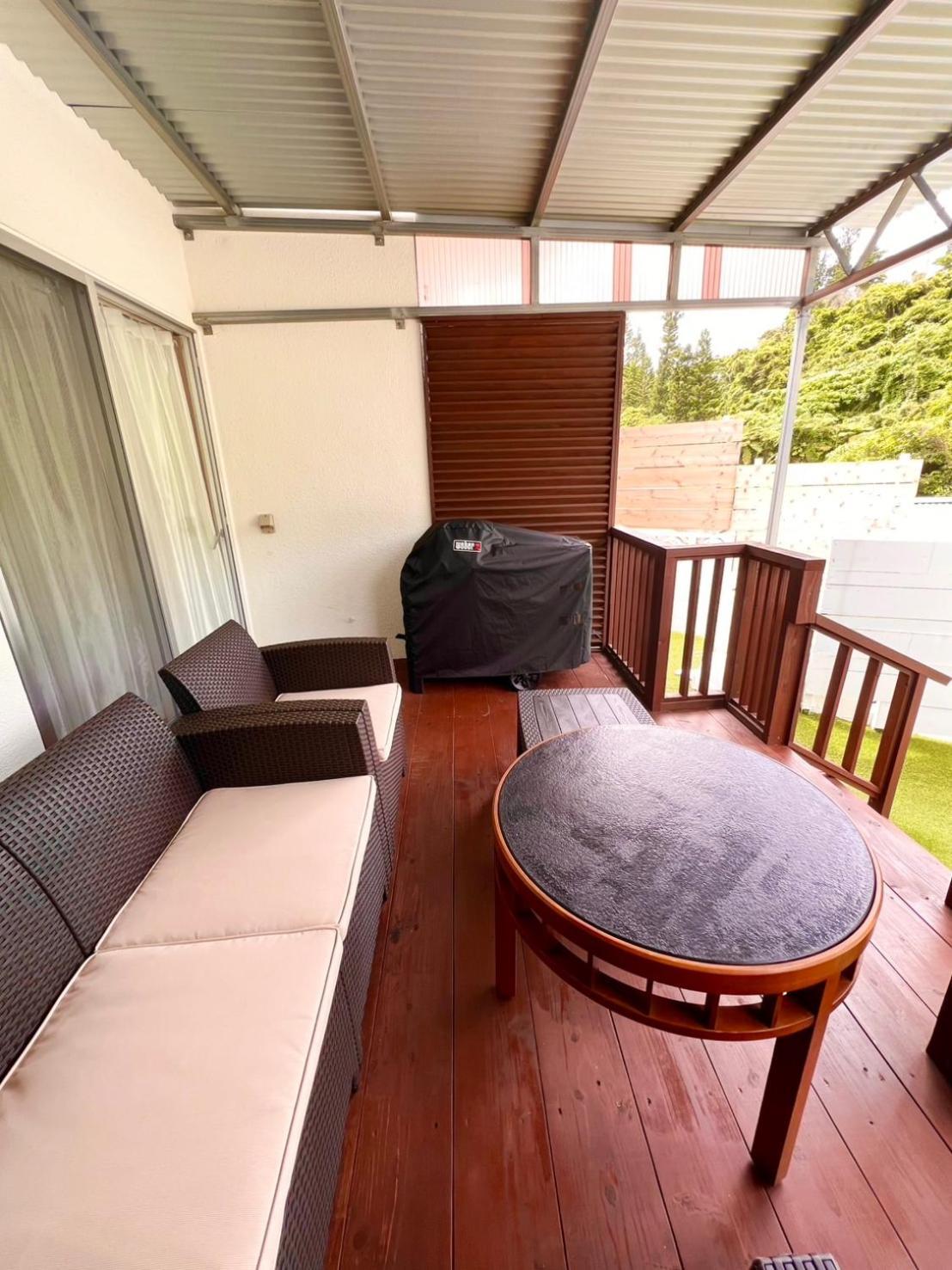 新規オープン サウナ Bbq ジャグジー付き 最大7名 無料駐車場4台 ビーチまで車で5分 Sky House Villa Uruma Bagian luar foto